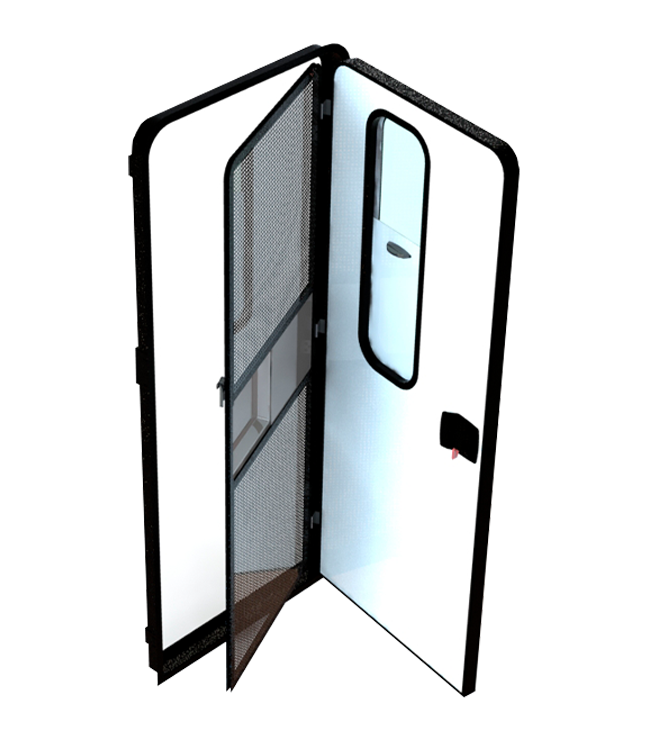 Porta com Mosquiteiro
